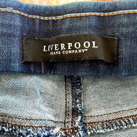 Liverpool The Denim Legging corvus dark size 4 - Picture 6 of 7